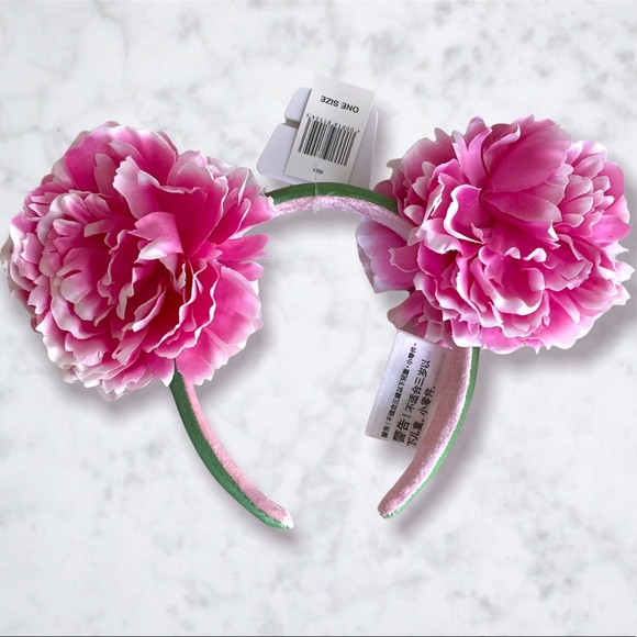 Disney Peony Flower Minnie Ears Headband - Picture 2 of 9